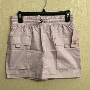 Wild Fable Women Light Purple Cargo Skirt Size Small